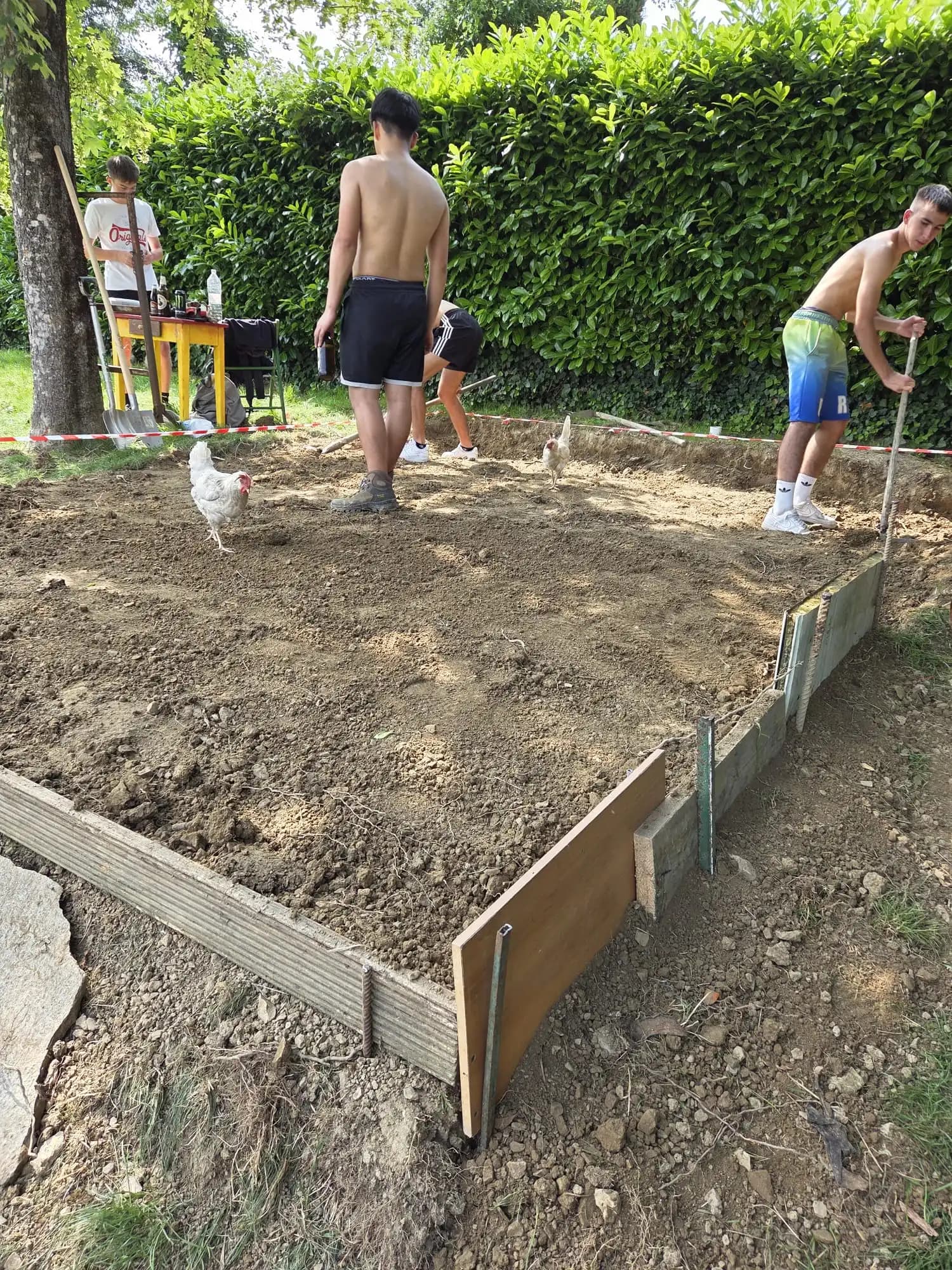 Inizio lavori